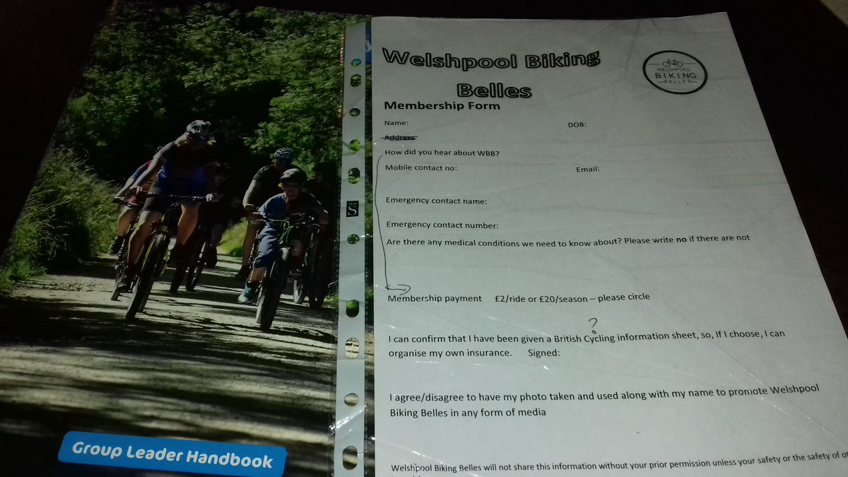 WpoolBikingBell's tweet photo. Really looking forward to the start of the Belles season with more women trained up to lead rides thanks to @WeAreCyclingUK . Our first planning session is coming up real soon #cycling #excited 🚲❤️ https://t.co/ET5EBRAvsc