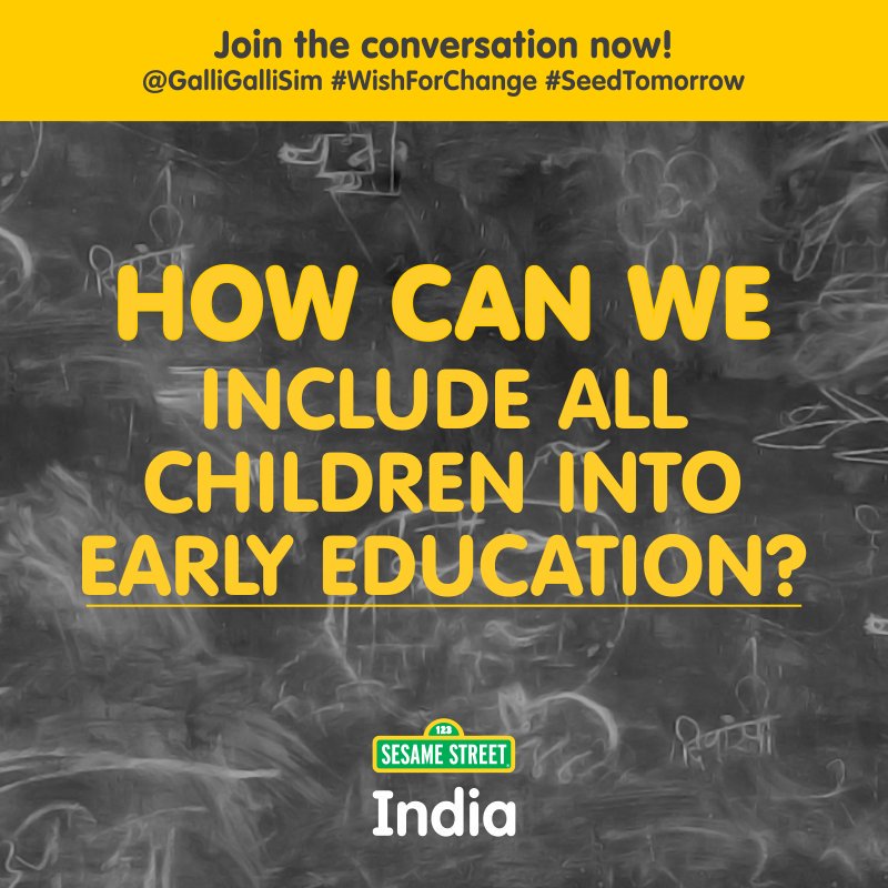 SesameWrkshpIND's tweet photo. Share your thoughts! #SeedTomorrow #WishforChange @Ananya_Gh @spillai86 @jeetnanjosh2010 @uniqueparipriya @Rajit_Kumar06 @joshishishir @goonj @stc_india @salaambaalakngo @SOSVillageINDIA @HRDMinistry @mygovindia @MinistryWCD @eiindia @mindspark_ei @kotharip @WorldBankIndia https://t.co/d7sxlbxdiY