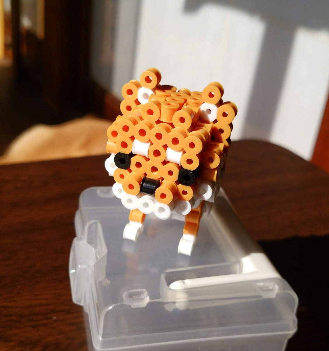 ট ইট র 黒視 犬小屋 柴犬四足立ちバージョンの作り方もほしいかな アイロンビーズ