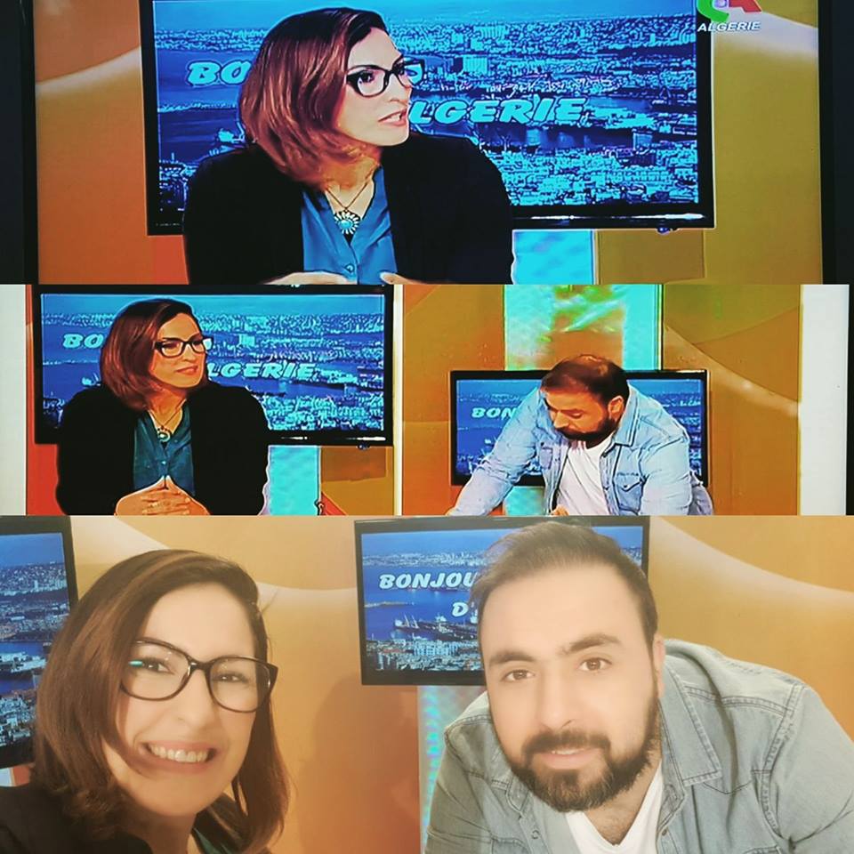 LamineZellag's tweet photo. Merci à #canalalagérie #lamatinaledz pour l'accueil, nous avons parlé du lancement du projet de l' @sidralgerie  #ECODZAIR et d'environnement et du rôle des associations #sidradz  #environnement #alger #association #prcde #Alger #Algerie https://t.co/4M5lXym679