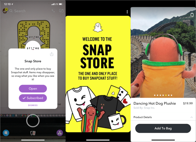 AppcoachS's tweet image. #SnapStore Will #snapchat want to explore the potential for an in-app commerce platform? More ways to monetize their strong user base? #loyalty #mcommerce techcrunch.com/2018/02/01/sna…