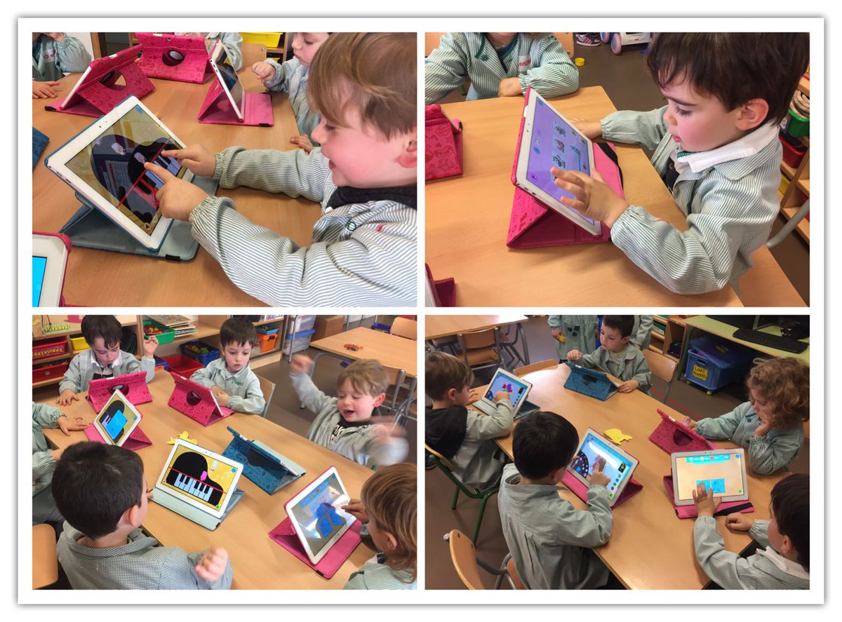 CeipMargaritaSa's tweet photo. Los niños de 3 años de #Infantil disfrutamos con las #tablet 📲 y la plataforma @SmileandLearn #mobilelearning #competenciadigital #aprendoconlasTic #DispositivosMóviles @crfptic @cfievalladolid @AmpaMargarita @educacyl https://t.co/nUge3j5Po9