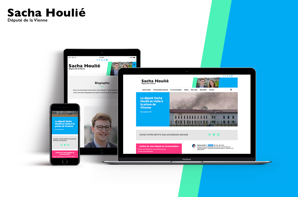 parteja's tweet photo. Pour son site que nous avons créé, le député Sacha Houlié a souhaité faire la transparence sur son action : carte interactive, chronologie et explication de tous ses votes à l'Assemblée , présentation des propositions de loi auxquelles il s'associe. --> https://t.co/VyNftLSwxc https://t.co/Cskr2qKF6B