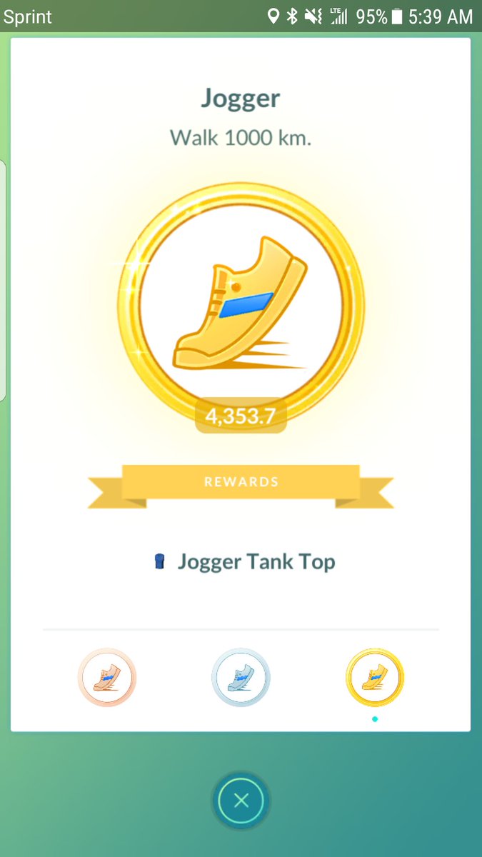DaCoIIector's tweet photo. @PokemonGoApp How about you just give them to is free say after 4000kms hahaha cuz i spend my money on real jogging gear lol https://t.co/LXW4Vzkn6Y