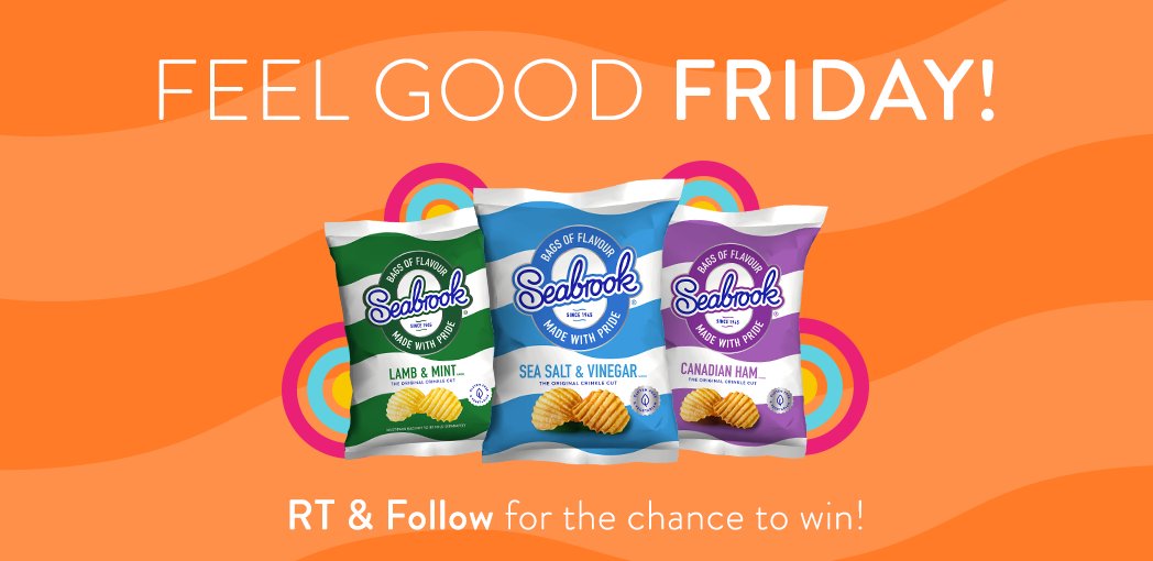 Feel good Friday! #RT and follow for the chance to #win a box of crisps! (UK Only)