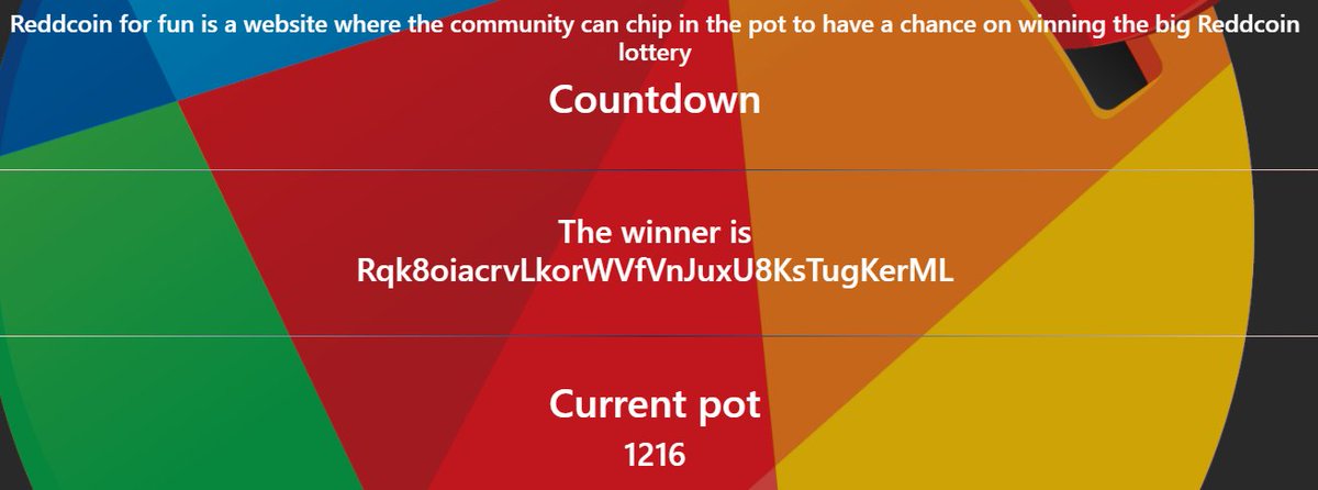Maxime29463441's tweet photo. Updates for https://t.co/2cqHOxu3jE

Do not use website yet. Currently running a simulation

Progress:
Generated emails of winners are received by support@reddcoinforfun.com and payments are made within one work day #Reddcoin

More news incoming
@RDDretweet @CryptoWNF @MrREDDTop https://t.co/bAsJxeTGtz