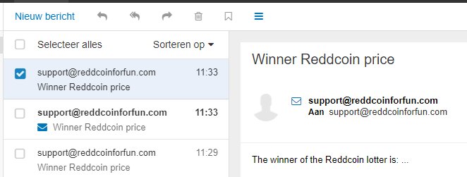 Maxime29463441's tweet photo. Updates for https://t.co/2cqHOxu3jE

Do not use website yet. Currently running a simulation

Progress:
Generated emails of winners are received by support@reddcoinforfun.com and payments are made within one work day #Reddcoin

More news incoming
@RDDretweet @CryptoWNF @MrREDDTop https://t.co/bAsJxeTGtz