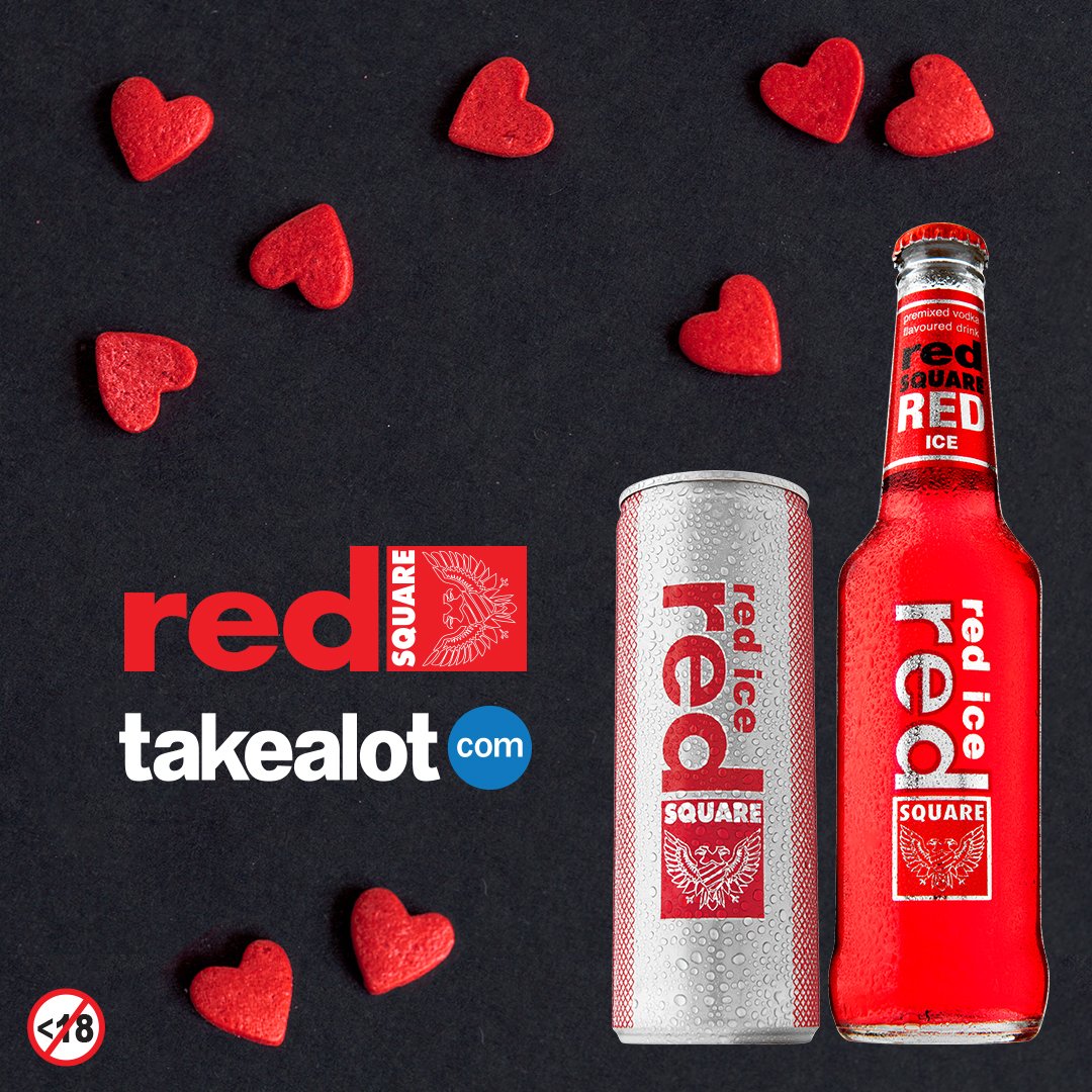 RedSquareDrinks's tweet photo. Show your love for @RedSquareDrinks before #ValentinesDay and you could WIN 1 of 5 @TAKEALOT vouchers worth R 500 each! See https://t.co/jS7aH5Puk4 for more details and to enter... https://t.co/7lhrnrrZx9