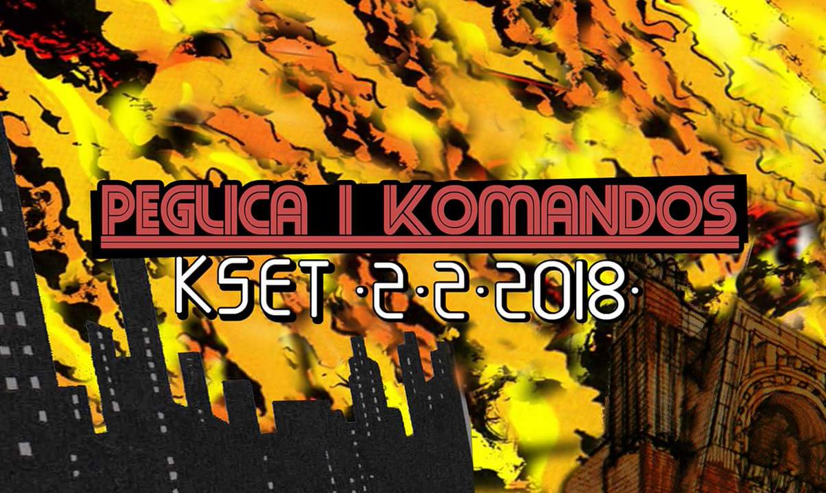 Peglica i Komandos danas u KSET-u predstavljaju svoj drugi album "Fleševi s Keftera", još jedno odlično izdanje iz <a href="/jeboTon/">jeboTon</a> radionice!