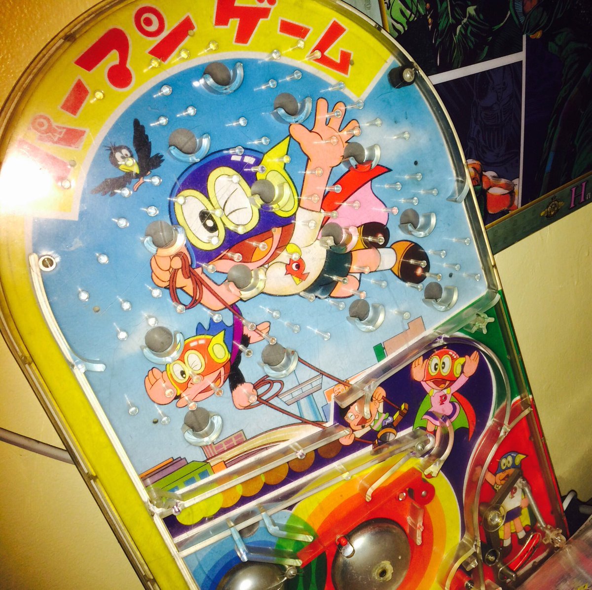 駄菓子barウサギ堂 No Twitter パーマンゲーム 昭和のパチンコ型ゲーム機です 出どころがよくわかってません 昭和レトロ パーマン 藤子 F 不二雄