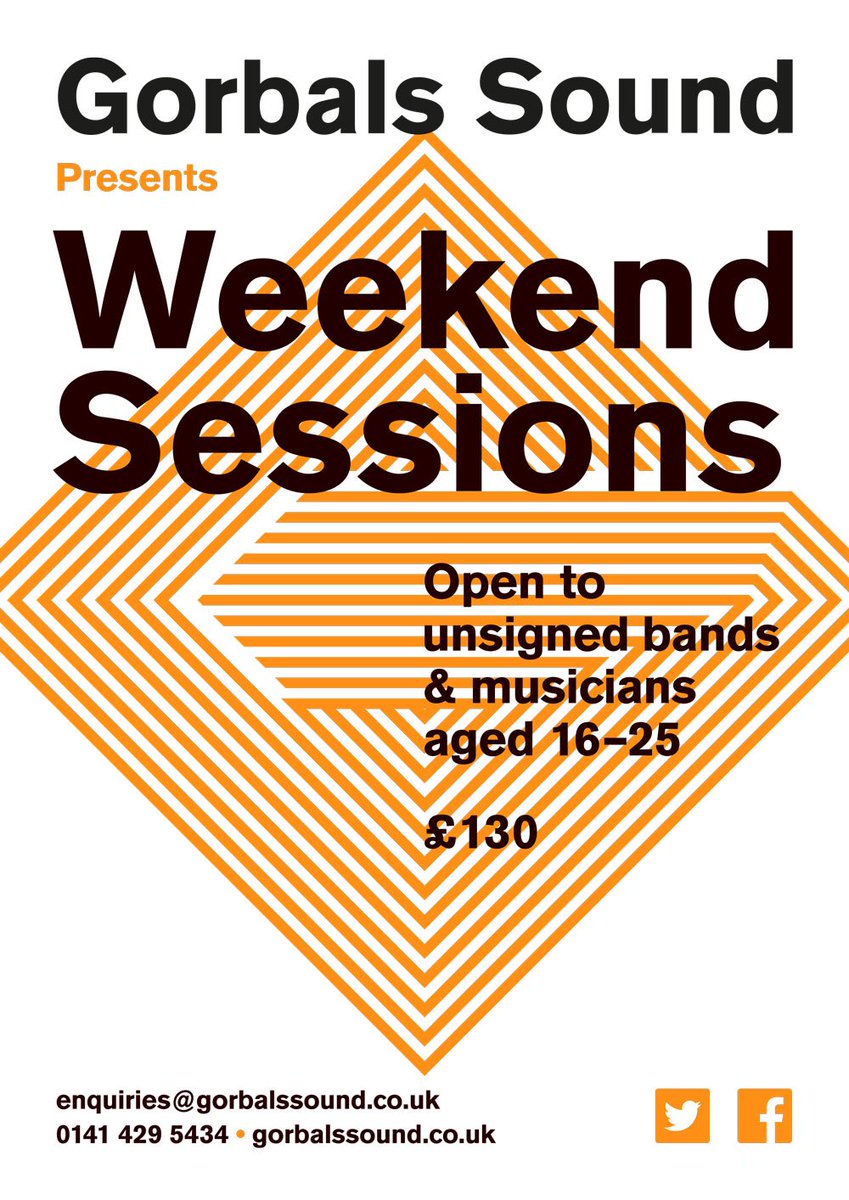 Amazing weekend rate, open to unsigned bands &amp; musicians aged 16-25
#whowantstorecord  #glasgowrecordingstudios #scottishrecordingstudios #recordingstudios #musicians #amazingrecordingdeal #glasgowbands #scottishbands