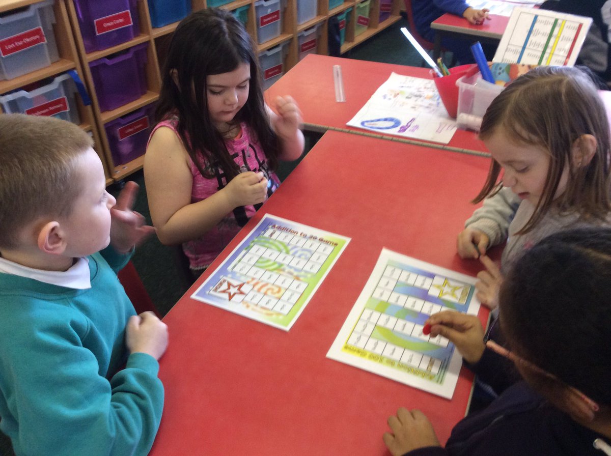 Springwood_Prm's tweet photo. Practising our number bonds for 'Number Day'. #Springraglan #Springnum https://t.co/VjjqCQf6LE