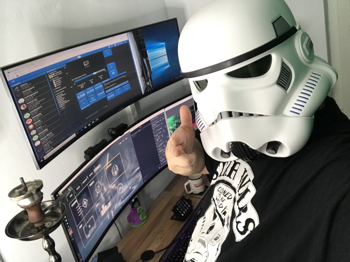 JustMando3's tweet photo. Weiter gehts mit der Star Wars Story kommt Vorbei ! 
#Twitch #Justmando #Battlefront2 #Starwars #Streaming https://t.co/1fBwpY6ucn