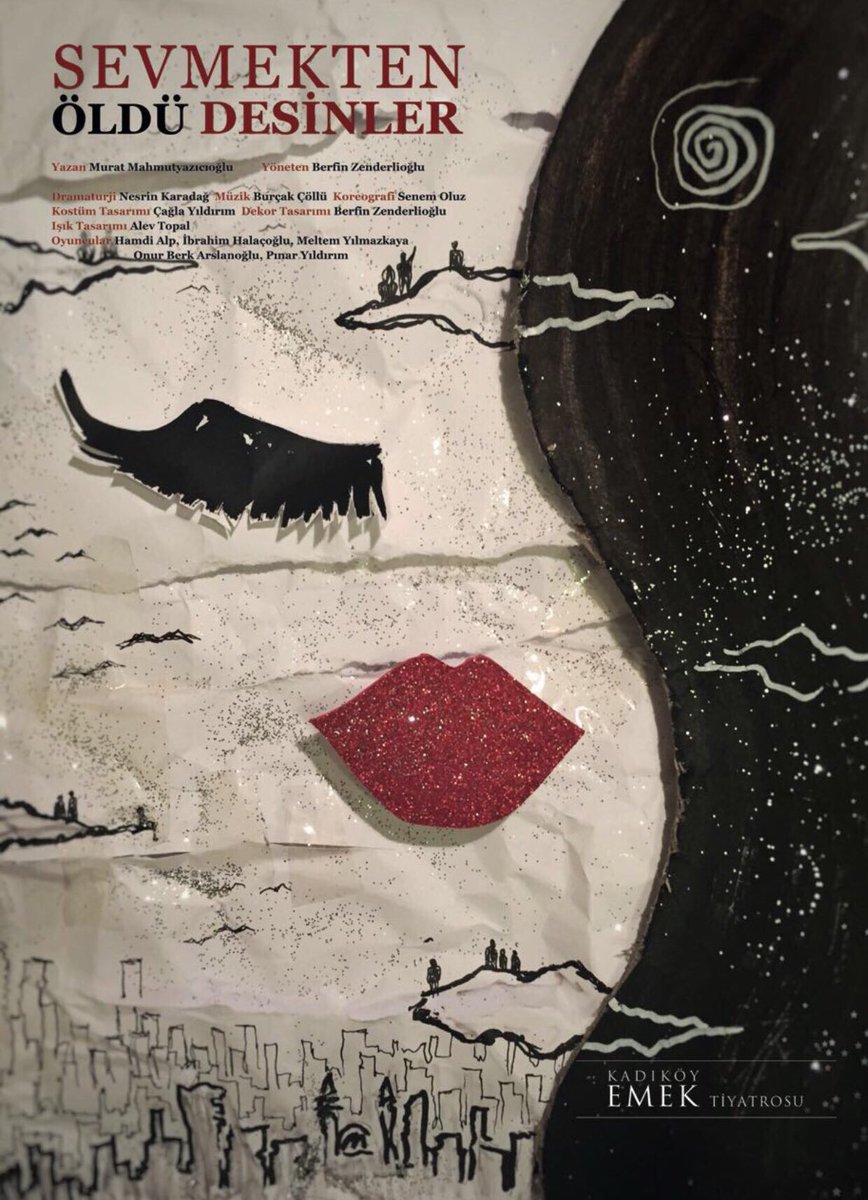 "Sevmekten Öldü Desinler"
Yarın 20:30'da
Biletler biletix ve gişemizde
0216 545 73 76
0542 213 60 50