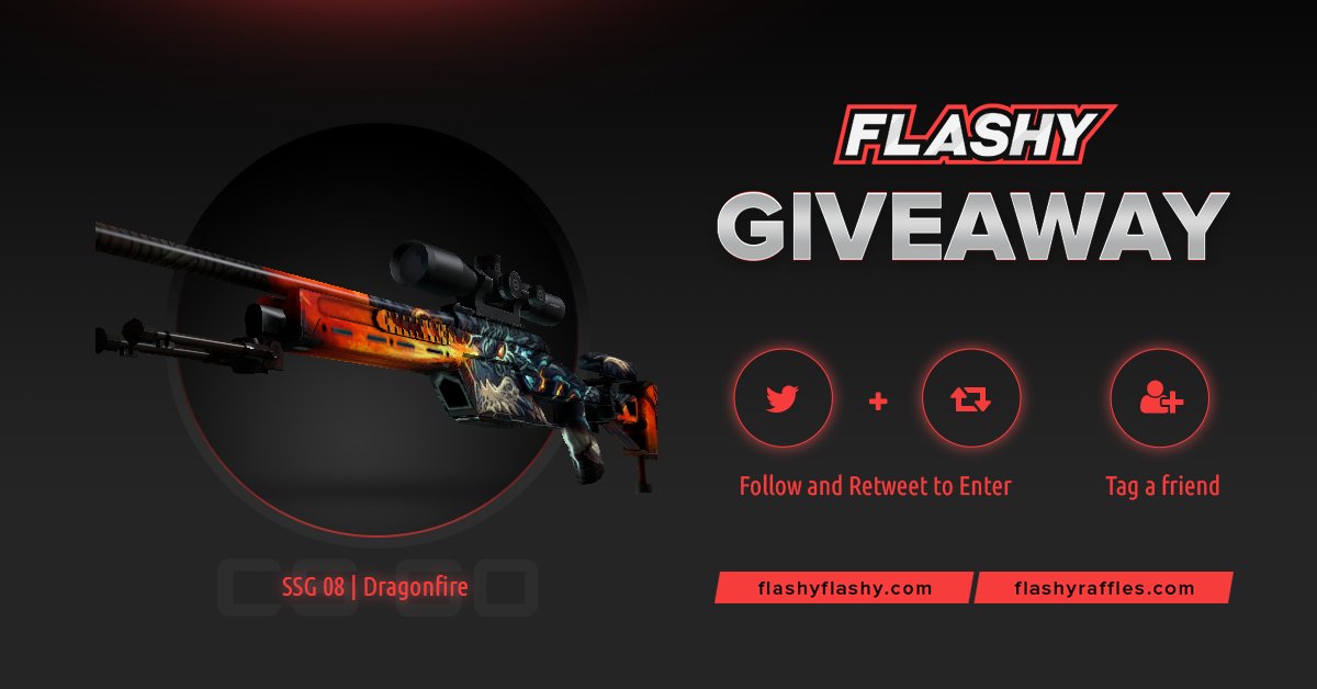 flashyflashycom's tweet image. 2 HOUR GIVEAWAY !!!

To win:
✔️ Retweet
✔️ Follow us 
✔️ Visit: bit.ly/2jvSco1 
✔️ Visit: flashyraffles.com
✔️ Tag a friend!