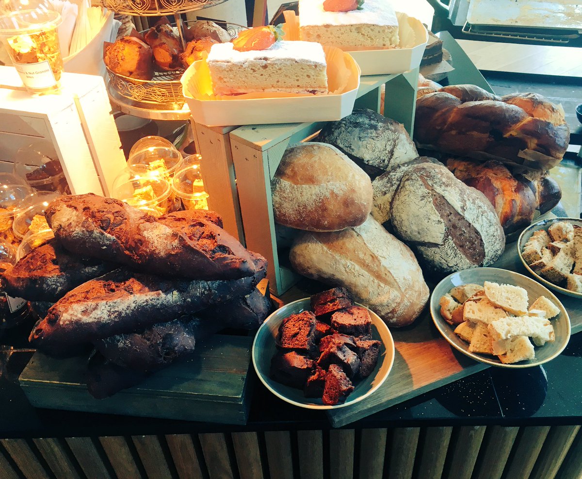 SBSkitchens's tweet photo. Something for the weekend bakery- chocolate baguettes, brioche, pain rustique, honey &amp; sunflower seed bread https://t.co/jLjNRk3gE8