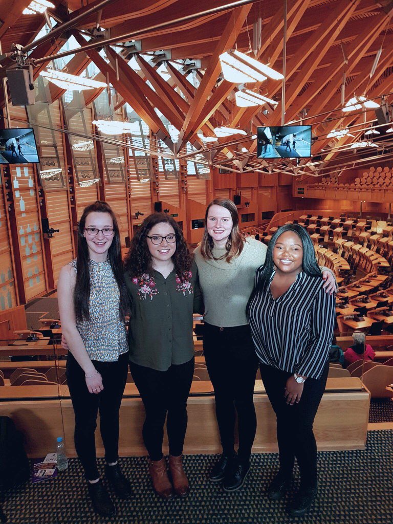 alix_shearer's tweet image. Interesting day @ScotParl with 4th year class from @OT_RGU Representing the profession &amp;amp; RGU when briefly talking to @NicolaSturgeon #OccupationalTherapy #situatedlearning 📚