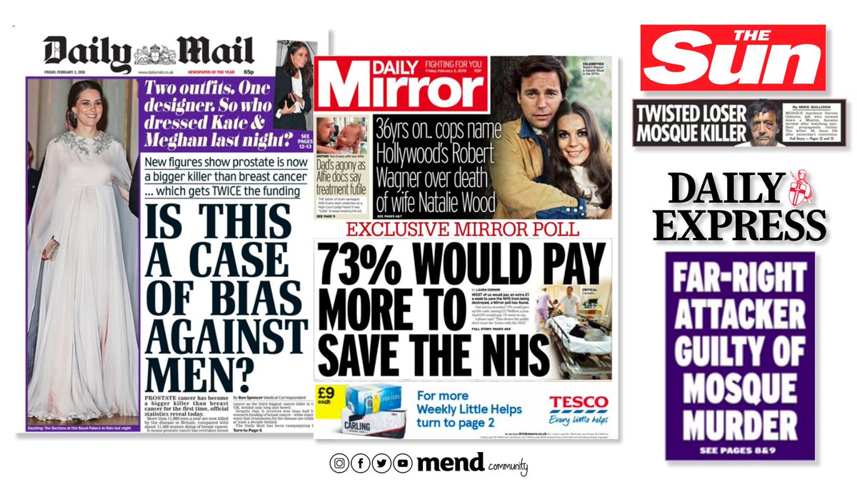 mendcommunity's tweet image. Non-Muslim terrorist verdict not worthy of the Daily Mail or Mirror&apos;s front page. 

The Sun and Daily Express refuse to call him terrorist on the front page?

Does he not fit within the current terror narrative?