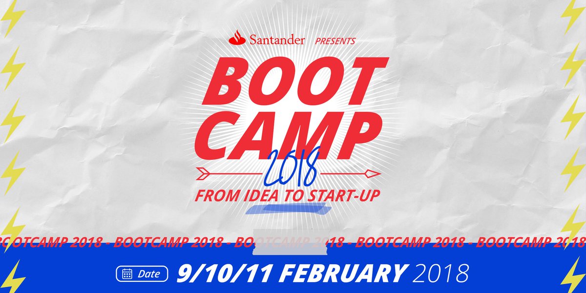 TheEntSoc's tweet photo. Join us for a series of inspiring #livetalks and #workshops at next weeks “from idea to start up” bootcamp ✔️
Get your free ticket on https://t.co/nd0Po0tMWy https://t.co/PYQfq3XFaM