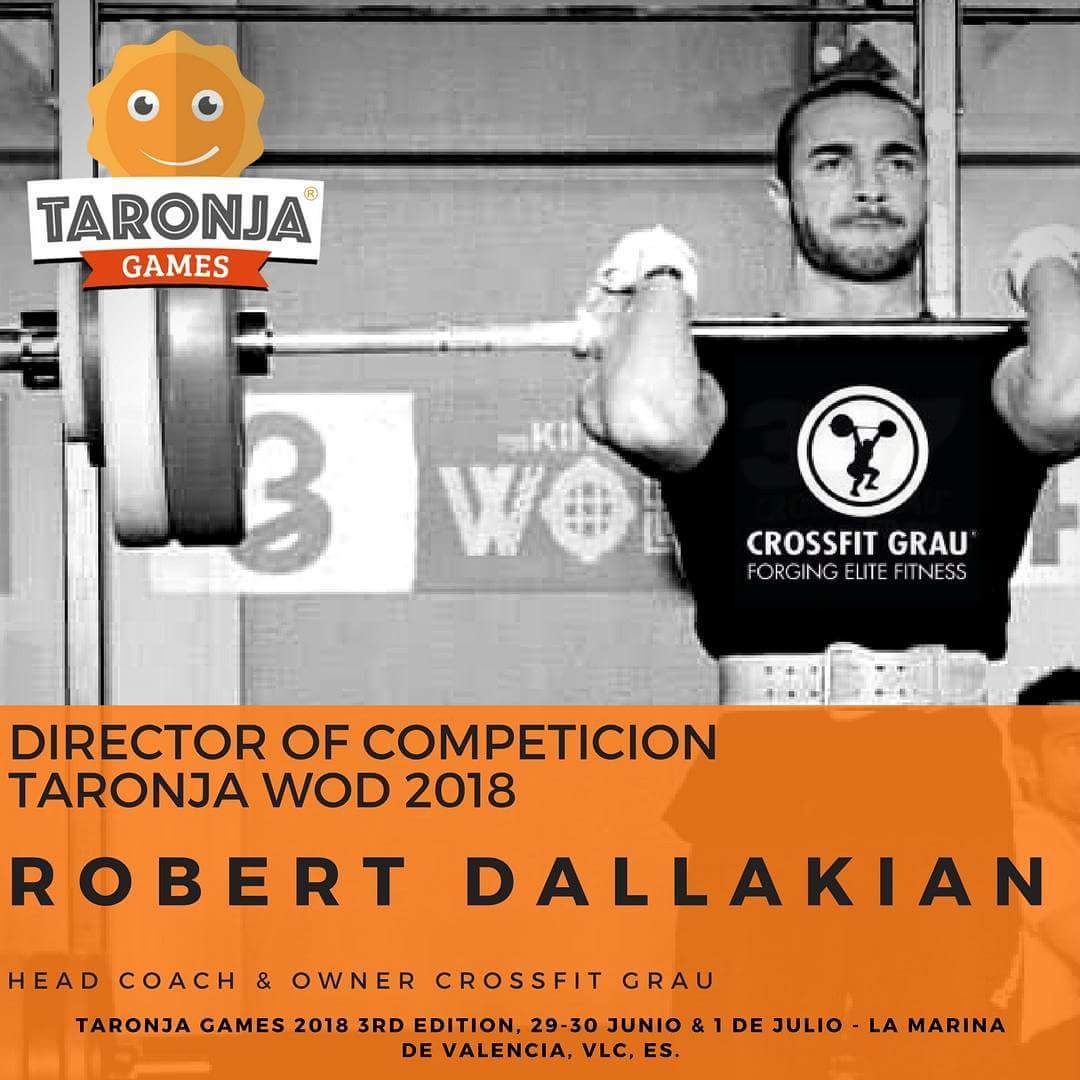 TaronjaGames's tweet photo. No es por generar espectaiva pero... EVENTAZO DE CROSSFIT a la vista que nos espera!! Capitaneado por @DallakianHF 
Ganas de ver los clasificatorios que nos tiene preparados https://t.co/hx36Qod0Xg