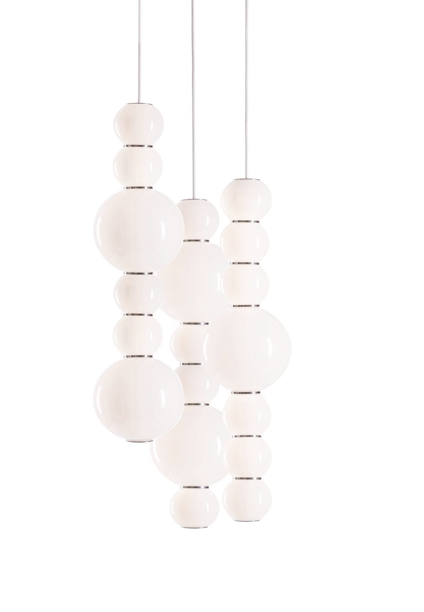FormagendaLight's tweet photo. Our brandnew PEARLS DOUBLE Suspension! 💛

#Design #BenjaminHopf #Formagenda #StudioBenjaminHopf #PearlsDouble #Suspensionlamp #Lampe #Beleuchtung #MO18 #Archilovers #ArchitecturalDesign #Project #Pearls #Home #Decor #InteriorDesign #LED #Bedroom  #PendantLamp #Iluminação https://t.co/buI4eb9Skx