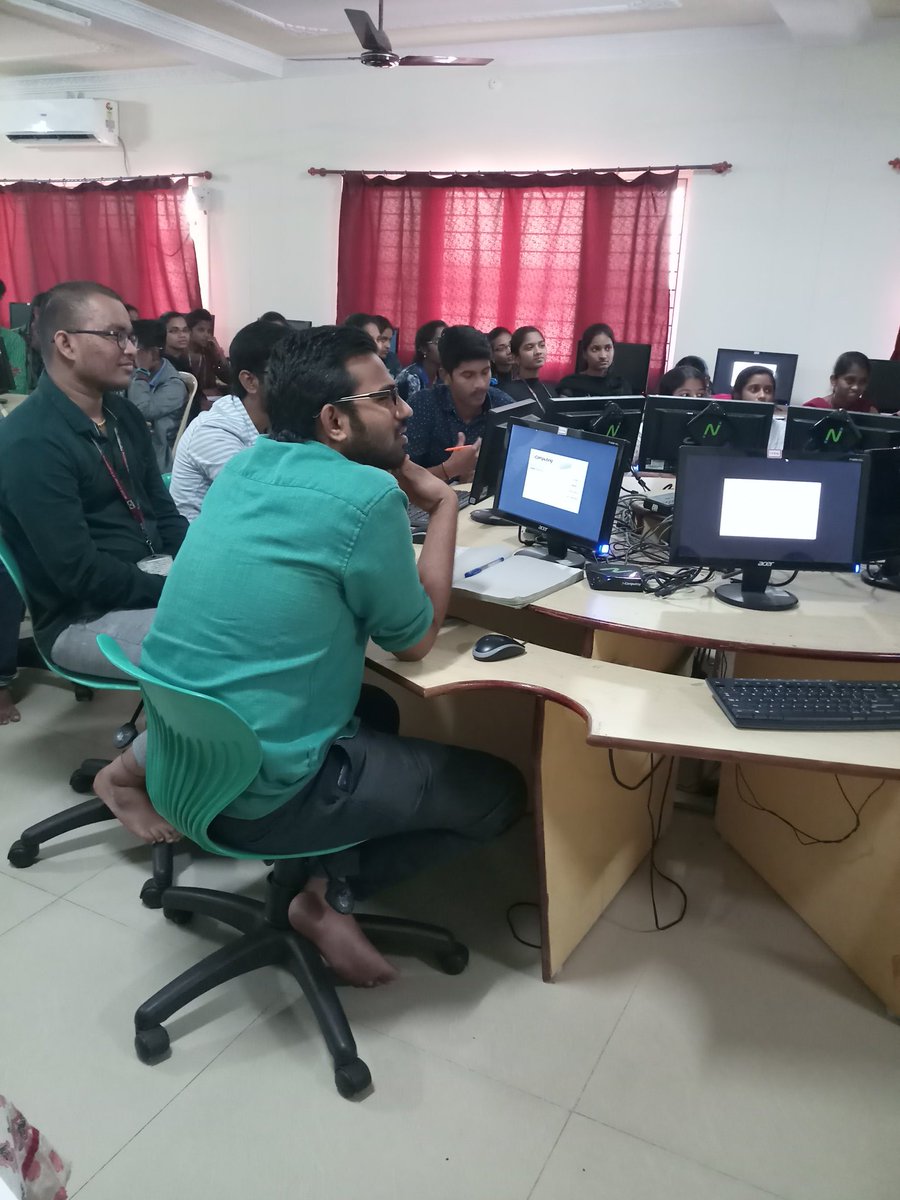 satyagoluguri's tweet photo. #Mvgr#day2#Salesforce @rajdeepdua @SfdcKiran @jlehrbaum @LangstonJessica @MVGRCEA https://t.co/9HMn4M43tn