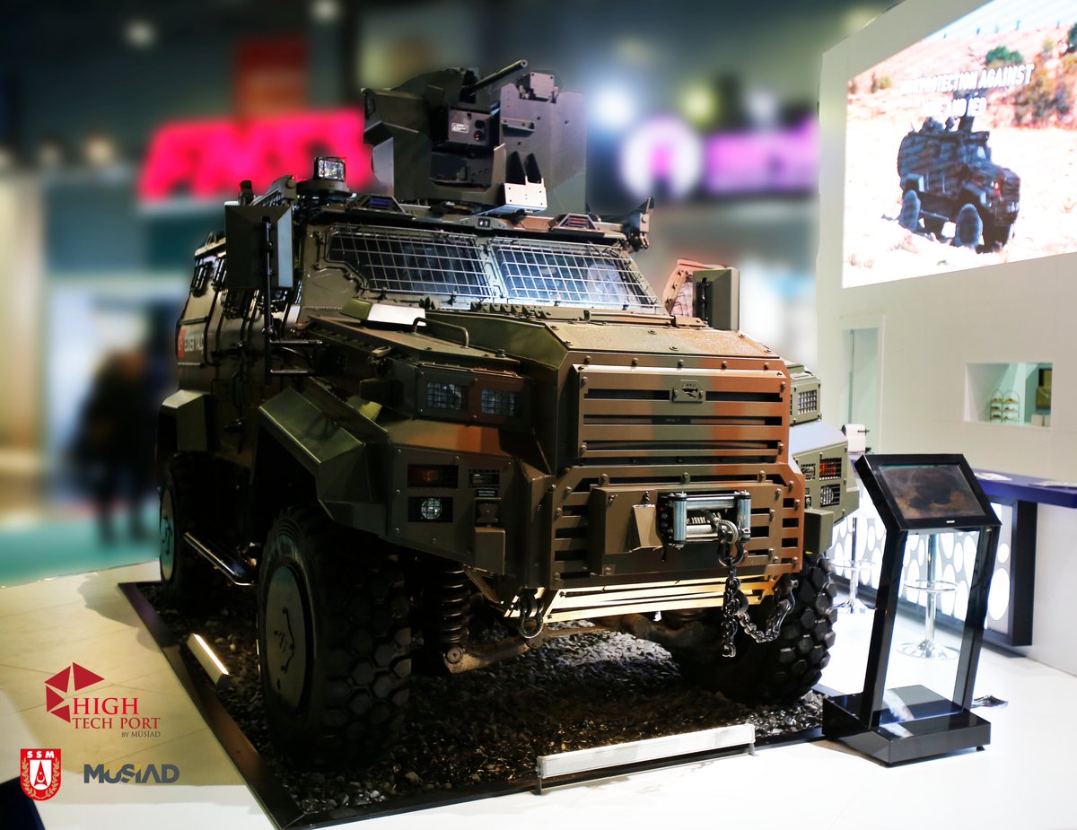 DefencePort's tweet photo. Nurol Makina, zırhlı muharebe aracı Ejder Yalçın 4x4 ile yurt içi ve yurt dışı pazarlarda hızla yol alıyor.
Şirket, 2016'da yaklaşık 400 bin dolarlık ihracat yaparken, geçen yıl bu rakam 50 milyon doları aştı.
https://t.co/0yUmHOr9vo
#EjderYalçın #NurolMakina #HighTechPort https://t.co/nSF3xQWpKT