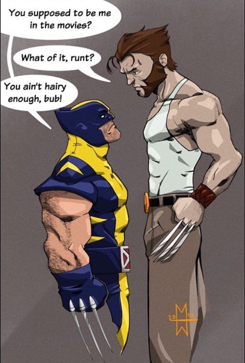 Cool... but rude...

<a href="/RealHughJackman/">Hugh Jackman</a> is #Wolverine 
#Logan #WeaponX #JamesHowlett #HughJackman <a href="/mang0ld/">Mangold</a>