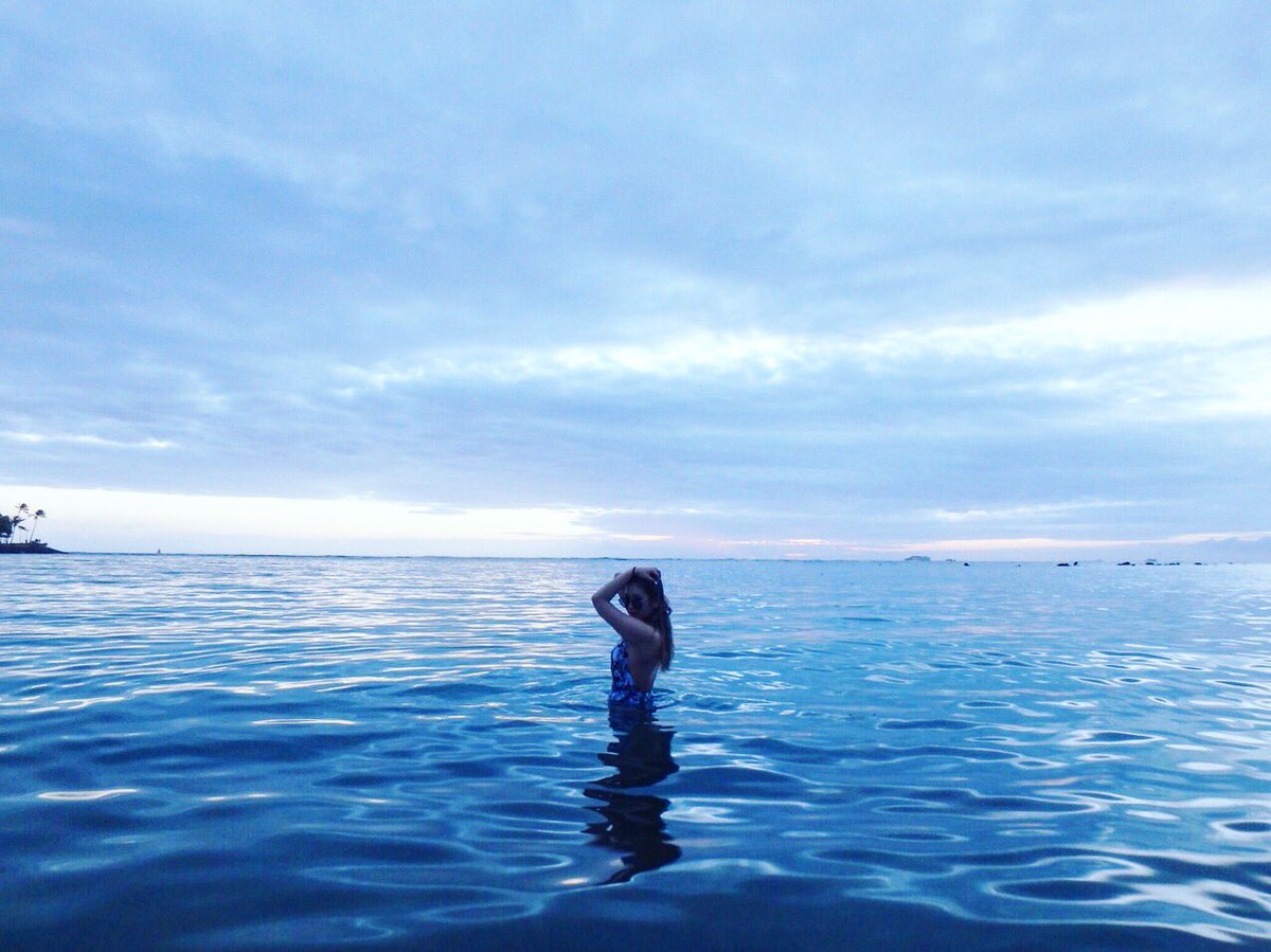 海が大好き♥️
alamoana beachでsunset🌇🌃