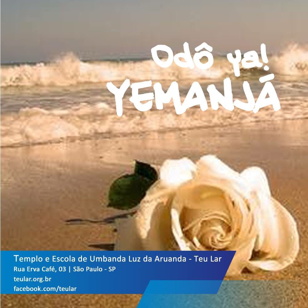 teularoficial's tweet photo. Retira a jangada do mar...
Mãe d'água mandou avisar...
Que hj não pode pescar...
Pois hj tem festa no mar...
Ie ie Iemanjá ela é, ela é a rainha do mar...
Trás pente, trás espelho...
Ô ô ô ô....
Pra ela se enfeitar...
Ô ô ô ô...
Trás flores e trás perfume...
Enfeita todo o mar https://t.co/h7lAY9vHVp