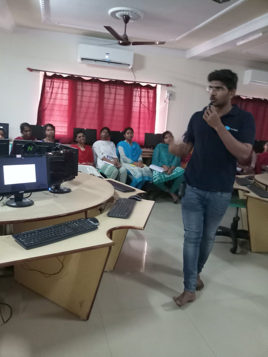 satyagoluguri's tweet photo. #Mvgr#day2#Salesforce @rajdeepdua @SfdcKiran @jlehrbaum @LangstonJessica @MVGRCEA https://t.co/9HMn4M43tn