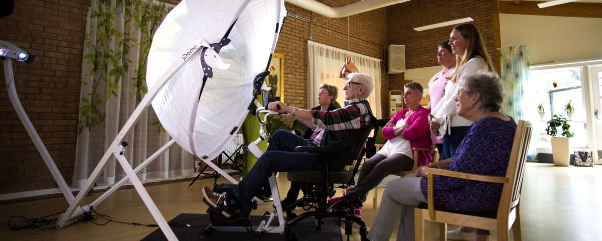 JakobJustesen's tweet photo. Senior Star is the first senior living organization in the US to implement #BikeAround - a new method to treat Alzheimer’s patients and those with dementia https://t.co/08PrW5g18f #Alzheimer #SeniorStar #SeniorStarAtWeberPlace #CamanioCare #Dementia #GoogleStreetView #jDome https://t.co/FpP1K3emJD