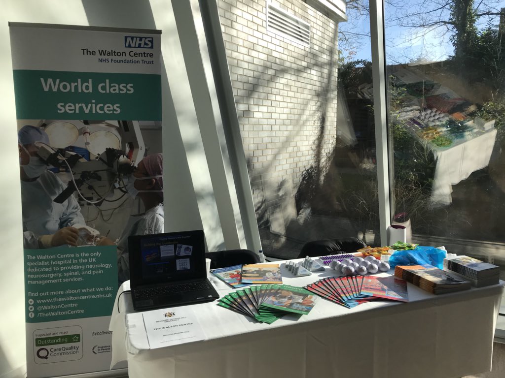 WaltonCentre's tweet photo. All set up in the beautiful sunshine at the Computer Science Careers Fair @Edgehill #EHUcomputing come take a look at a career in the #NHS https://t.co/HnAehDLQYO