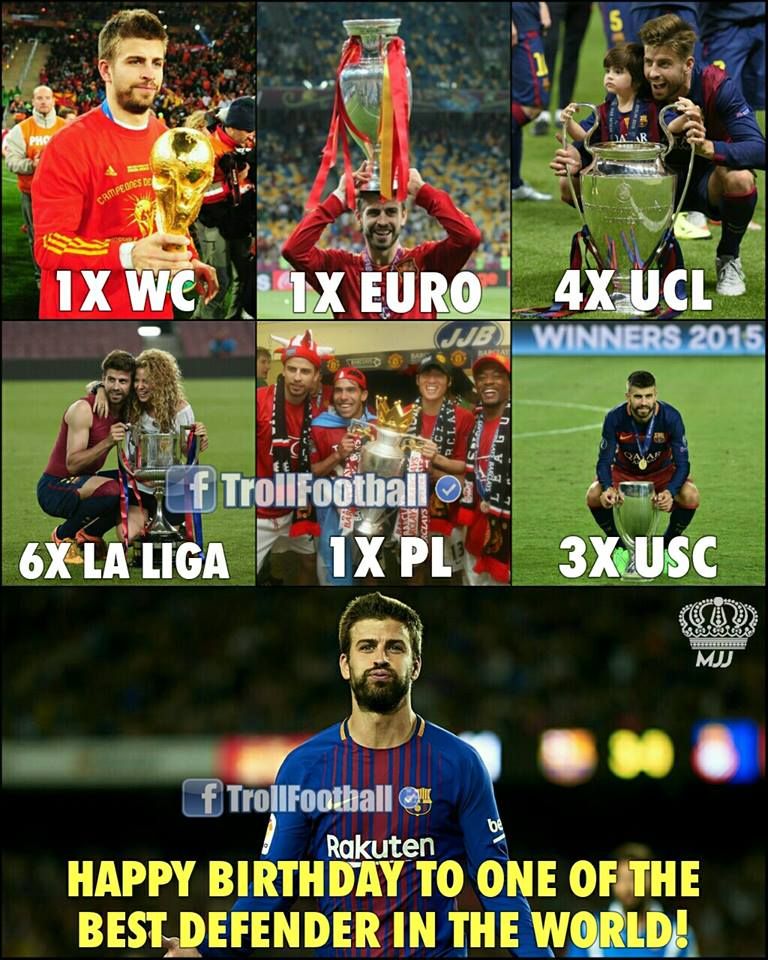 Happy Birthday Gerard Pique!  