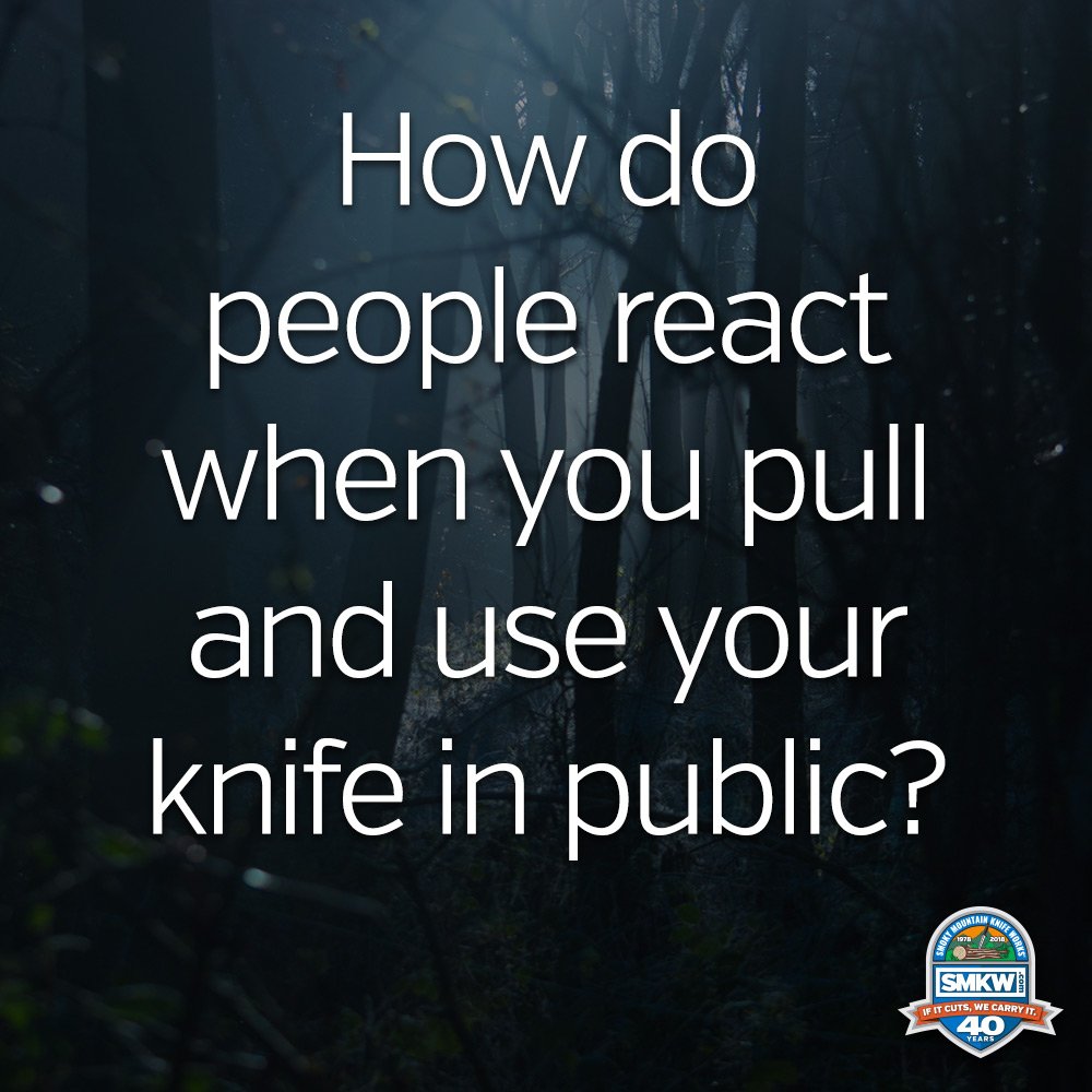 SMKW on Twitter "How do people react when you pull out and use your