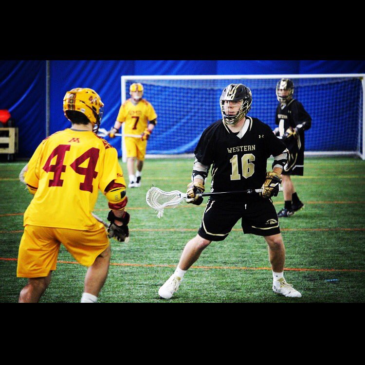 WmuLacrosse's tweet photo. Tyler “Bruno” Demars bringing us the 16 day countdown until season opener at DCDS HS against @PurdueMensLax & @UBLax #wmulax #broncolacrosse #mywmu #lacrosse #ccla #pcll #umlc #D1 #mcla https://t.co/8cGN4Lk6KO