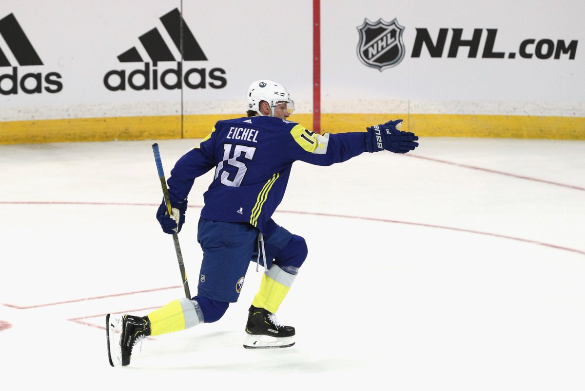 BuffaloSabres's tweet photo. Jack Eichel's performance, Brian Boyle & other notes from #NHLAllStar Weekend from @duffersabres π https://t.co/JBqDiOJMpR #Duffalo https://t.co/tUsvVh2biE
