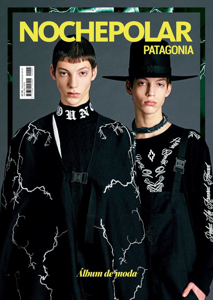 MarinaSubizar's tweet photo. Nuevo #EspecialModa  #NOCHEPOLAR -#Patagonia Argentina 🇦🇷 
Gracias @MarceloBurlonx por llevar la esencia de lo nuestro al 🌍☝️
En tapa County of Milan- PH Paolo Zerbini. https://t.co/LyXGzTgfFj