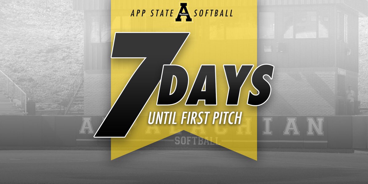 AppStateSB's tweet photo. Back on the dirt in just☝️MORE WEEK!! #7days #ASUSB https://t.co/KP1Nv5w4tu