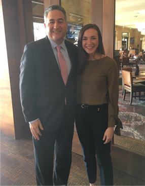 jucuzoglu's tweet image. Post video shoot with Ellen, one of our talented Dallas audit professionals, at #DeloitteU! @ek_huffman