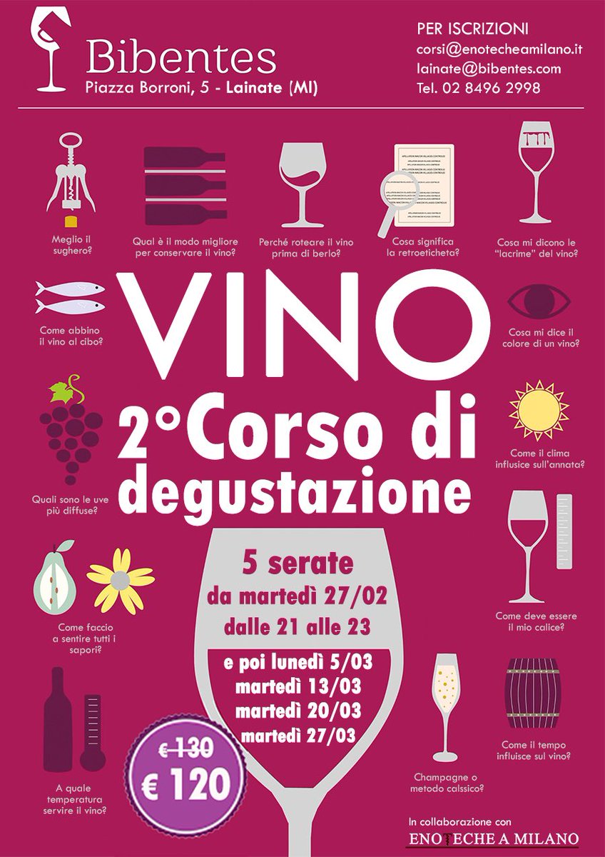 BibentesCom's tweet photo. Vi aspettiamo numerosi 🥂🍷
#vino #winelovers #wine #Degustazione https://t.co/WoqxRQdP7l