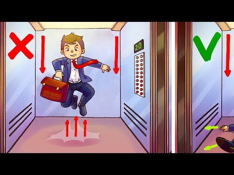 Check out The Only Way to Survive in a Free Falling Elevator at goo.gl/gcgaKV #BecauseScience