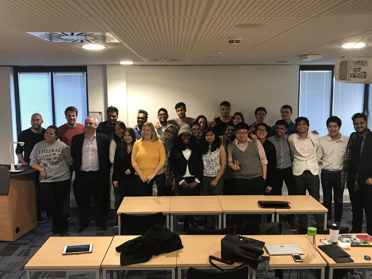 HuntercentrePG's tweet photo. Presentations done! Thanks iain @salesklozers and Nathalie @mucklemedia #MScEIT @StrathBusiness https://t.co/tKN8AZNfjb