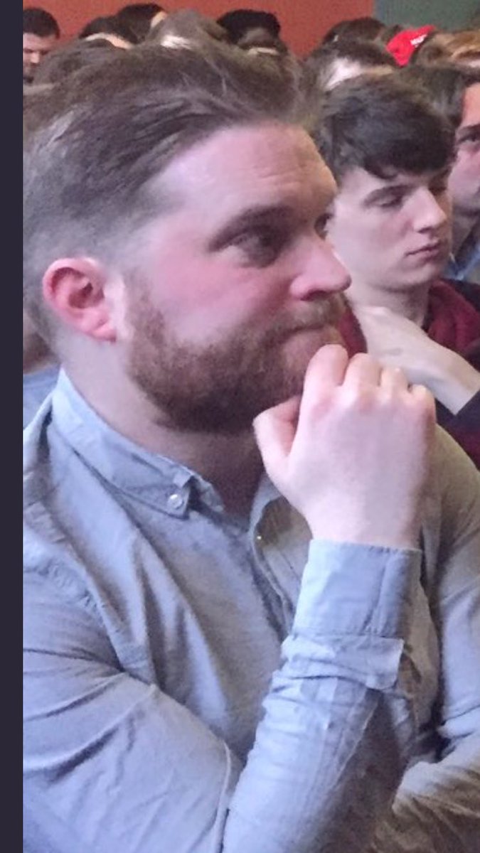 annaapower's tweet photo. Current mood:

People watching Nigel Farage speak to the Hist in Trinity https://t.co/eRXzDlF4bF