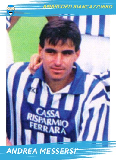 spalferrara's tweet photo. Il 4/2/61 nasce a San Costanzo (PU) Andrea Messersì.
Esterno con grandi capacità tecniche e abilità nel dribbling, ha indossato la maglia della @spalferrara dal 1991 al 1994 totalizzando 55 presenze e 1 gol.
Ha contribuito alla promozione in serie B nel 91/92.
#ForzaSPAL #SPAL110 https://t.co/FLquaWtFoe