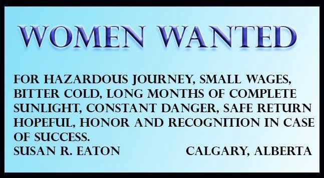 Channeling #polar explorer #SirErnestShackleton! I'm seeking women for the Aug. 4-17 #scubadiving &amp; #snorkeling expedition @sednaepic to #Nunavut and #Greenland: Are you an #ocean explorer, scientist, artist, movie-maker, photographer, writer or educator? goo.gl/HWNnC5