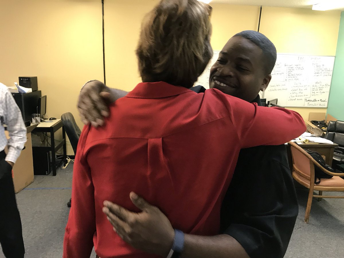 GwenGraham's tweet photo. On a #GrahamWorkday with @ComputerMentors learning about their programs to teach programming skills to underserved youth in Tampa. https://t.co/LO58C9QU7x