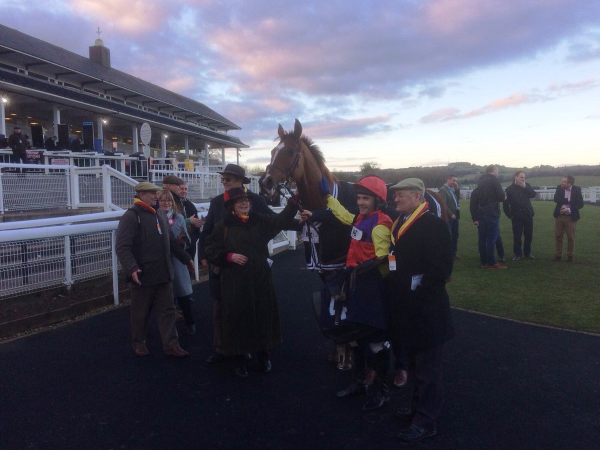 DavidPipeRacing's tweet photo. A very pleasing first effort for the stable from Remastered as he wins the closing bumper @Chepstow_Racing comfortably under @tommyscu https://t.co/6DzT3ArlV2