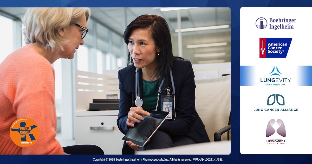 LUNGevity's tweet photo. With research funding, support services &amp; resources, our hope is to increase lung cancer survivorship. This includes encouraging patients &amp; caregivers to be active decision makers in the treatment journey. @LCAorg how are you helping? #WorldCancerDay #ThisIsHope #BIWCD #biwcd https://t.co/Lw1d5EHjgC