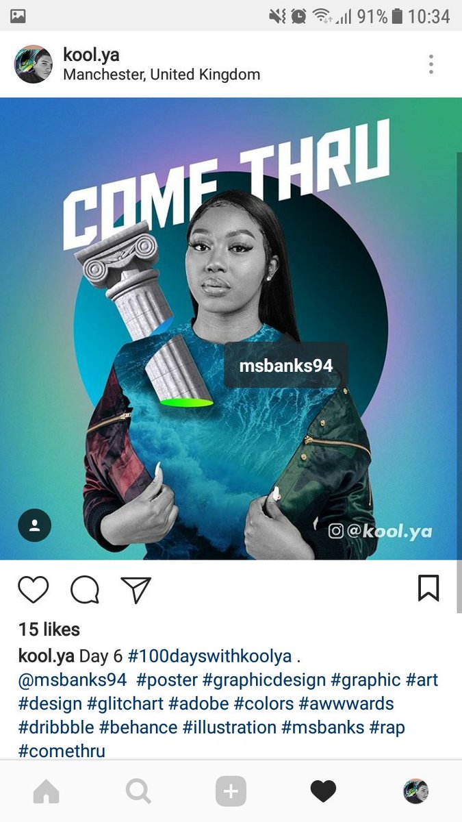 MSBANKSDAILY's tweet photo. @MsBanks94  check this out on insta!!!! https://t.co/m8fgFl6MGt